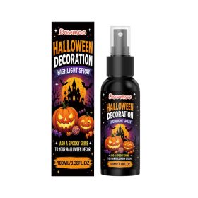 Halloween Decoration Highlight Spray, Decor Shine Spray For Halloween Party Ornaments & Balloons