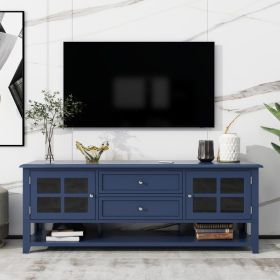 TV Stand For TVs Up To 60'', Entertainment Center With Multifunctional Storage Space, TV Cabinet With Modern Design, Media Console For Living Room, Be