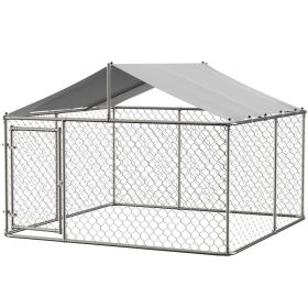 Outdoor Dog Kennel Large Heavy Duty Shade Dog Pen Playpen Pet Dog Run Enclosure