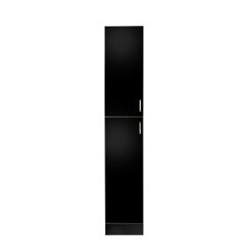 Freestanding Cabinet With Inadjustable Shelves For Kitchen, Dining Room