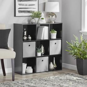 9 Cube Storage Organizer, Black