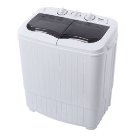 XPB35-ZK35 14.3lbs Semi-automatic Gray Cover Washing Machine
