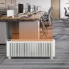 1500W Efficient Baseboard Electric Heater, Silent Convection Heating, Remote Lock, LED Display, Multi-Protection