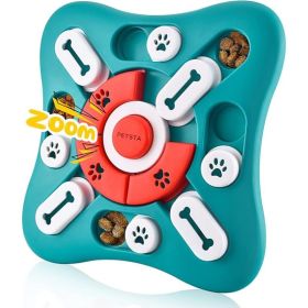 Interactive Dog Puzzle Toy Treat Dispenser For IQ Training Brain Stimulation And Mental Enrichment For Dogs And Cats