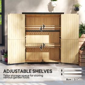 Outdoor Garden Storage Shed Tool House (Option: default title)