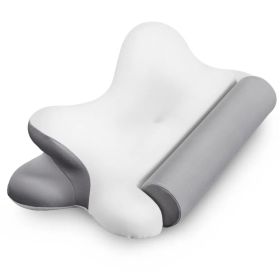 Cervical Neck Pillow, Cooling Ergonomic Memory Foam Pillows (Option: Z5030-GY)